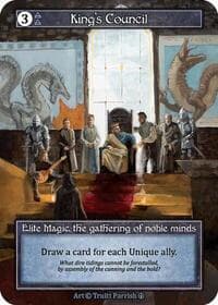 King's Council (Foil) - Arthurian Legends - Sorcery: Contested Realm card