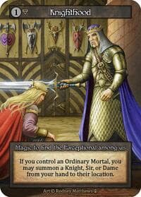 Knighthood - Arthurian Legends - Sorcery: Contested Realm card