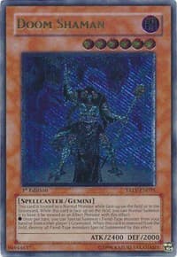 Doom Shaman (UTR) - Tactical Evolution - YuGiOh card