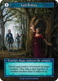 Led Astray (Foil) - Arthurian Legends - Sorcery: Contested Realm card