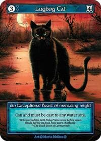 Lugbog Cat (Foil) - Arthurian Legends - Sorcery: Contested Realm card