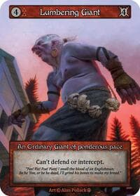Lumbering Giant - Arthurian Legends - Sorcery: Contested Realm card
