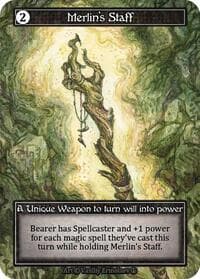 Merlin's Staff (Foil) - Arthurian Legends - Sorcery: Contested Realm card