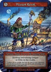 Peasant Revolt - Arthurian Legends - Sorcery: Contested Realm card