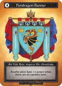 Pendragon Banner (Foil) - Arthurian Legends - Sorcery: Contested Realm card