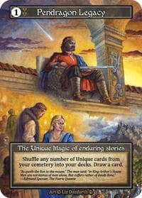 Pendragon Legacy (Foil) - Arthurian Legends - Sorcery: Contested Realm card