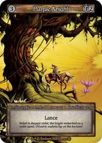 Purple Knight - Arthurian Legends - Sorcery: Contested Realm card