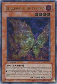 Blazewing Butterfly (UTR) - Tactical Evolution - YuGiOh card