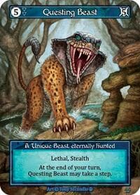 Questing Beast (Foil) - Arthurian Legends - Sorcery: Contested Realm card