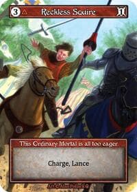 Reckless Squire (Foil) - Arthurian Legends - Sorcery: Contested Realm card