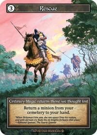 Rescue (Foil) - Arthurian Legends - Sorcery: Contested Realm card