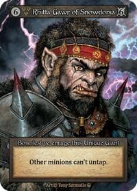 Rhitta Gawr of Snowdonia - Arthurian Legends - Sorcery: Contested Realm card
