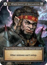 Rhitta Gawr of Snowdonia (Foil) - Arthurian Legends - Sorcery: Contested Realm card