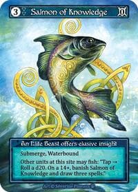Salmon of Knowledge (Foil) - Arthurian Legends - Sorcery: Contested Realm card
