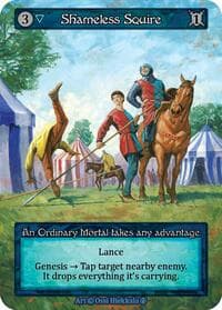 Shameless Squire - Arthurian Legends - Sorcery: Contested Realm card