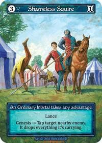 Shameless Squire (Foil) - Arthurian Legends - Sorcery: Contested Realm card