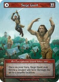 Siege Giant (Foil) - Arthurian Legends - Sorcery: Contested Realm card