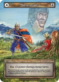 Sir Ironside (Foil) - Arthurian Legends - Sorcery: Contested Realm card