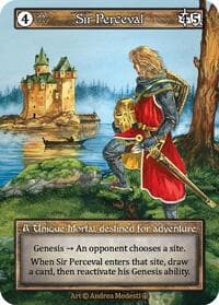 Sir Perceval (Foil) - Arthurian Legends - Sorcery: Contested Realm card
