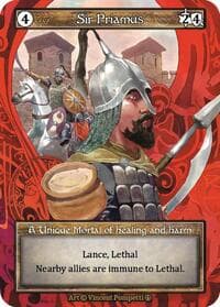 Sir Priamus (Foil) - Arthurian Legends - Sorcery: Contested Realm card