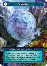 Snowball (Foil) - Arthurian Legends - Sorcery: Contested Realm card
