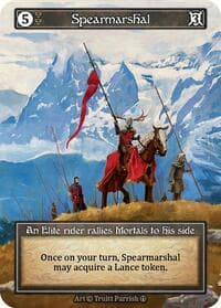 Spearmarshal (Foil) - Arthurian Legends - Sorcery: Contested Realm card