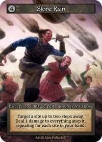 Stone Rain - Arthurian Legends - Sorcery: Contested Realm card