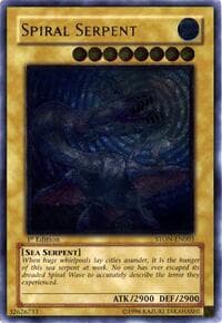 Spiral Serpent (UTR) - Strike of Neos - YuGiOh card