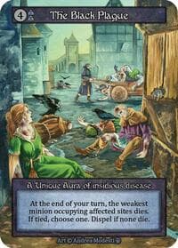 The Black Plague - Arthurian Legends - Sorcery: Contested Realm card