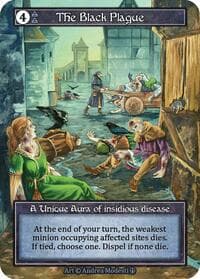 The Black Plague (Foil) - Arthurian Legends - Sorcery: Contested Realm card