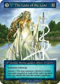 The Lady of the Lake - Arthurian Legends - Sorcery: Contested Realm card