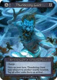 Thundering Giant - Arthurian Legends - Sorcery: Contested Realm card
