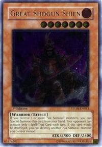Great Shogun Shien (UTR) - Strike of Neos - YuGiOh card