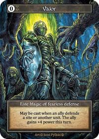 Valor (Foil) - Arthurian Legends - Sorcery: Contested Realm card
