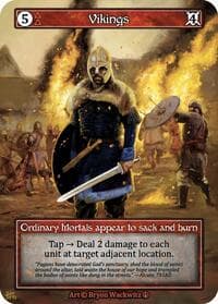 Vikings (Foil) - Arthurian Legends - Sorcery: Contested Realm card