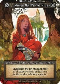 Vivien the Enchantress - Arthurian Legends - Sorcery: Contested Realm card