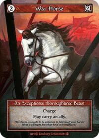 War Horse (Foil) - Arthurian Legends - Sorcery: Contested Realm card