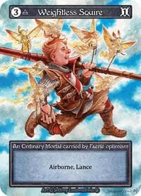 Weightless Squire (Foil) - Arthurian Legends - Sorcery: Contested Realm card
