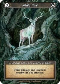 White Hart (Foil) - Arthurian Legends - Sorcery: Contested Realm card