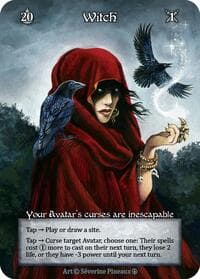 Witch (Foil) - Arthurian Legends - Sorcery: Contested Realm card