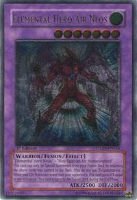 Elemental Hero Air Neos (UTR) - Strike of Neos - YuGiOh card