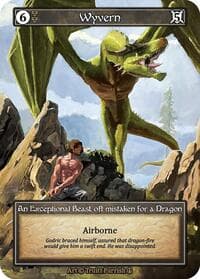 Wyvern (Foil) - Arthurian Legends - Sorcery: Contested Realm card