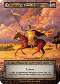 Yellow Knight - Arthurian Legends - Sorcery: Contested Realm card