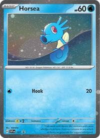 Horsea - 137 (Cosmo Holo) - SV: Scarlet & Violet Promo Cards - Pokemon card