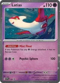 Latias - 139 (Cosmo Holo) - SV: Scarlet & Violet Promo Cards - Pokemon card