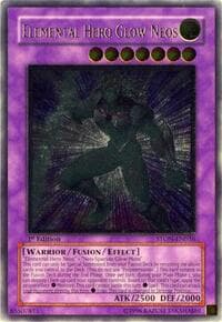 Elemental Hero Glow Neos (UTR) - Strike of Neos - YuGiOh card