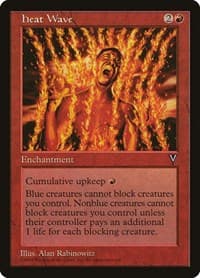 Heat Wave - Visions - Magic: The Gathering card