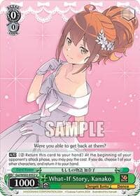 What-If Story, Kanako - Dengeki Bunko - Weiss Schwarz card