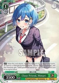 Close Friend, Himari (SR) - Dengeki Bunko - Weiss Schwarz card