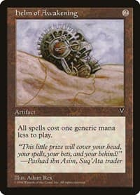 Helm of Awakening - Visions - Magic: The Gathering card